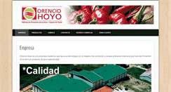 Desktop Screenshot of orenciohoyo.com