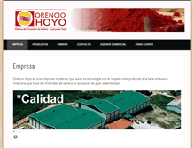 Tablet Screenshot of orenciohoyo.com